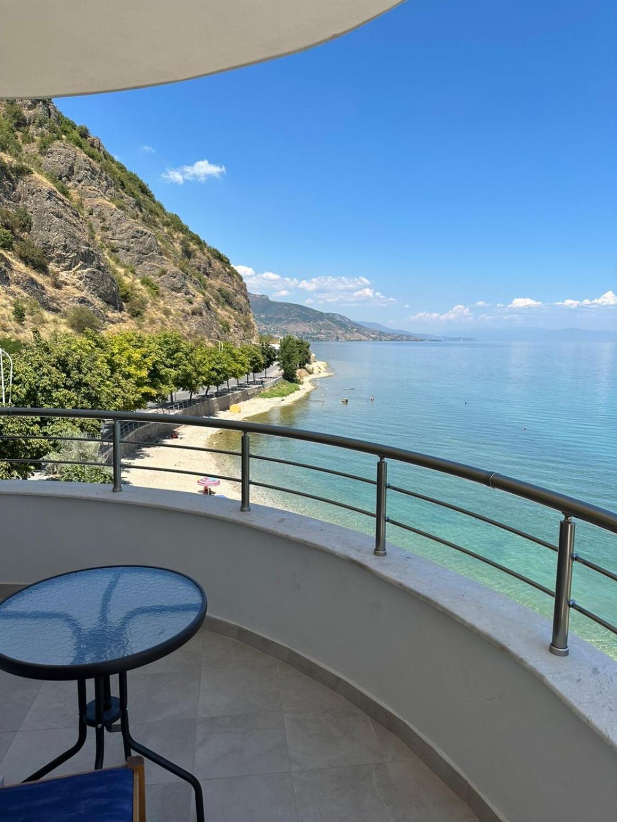 Hotel Demoli Pogradec Exteriér fotografie