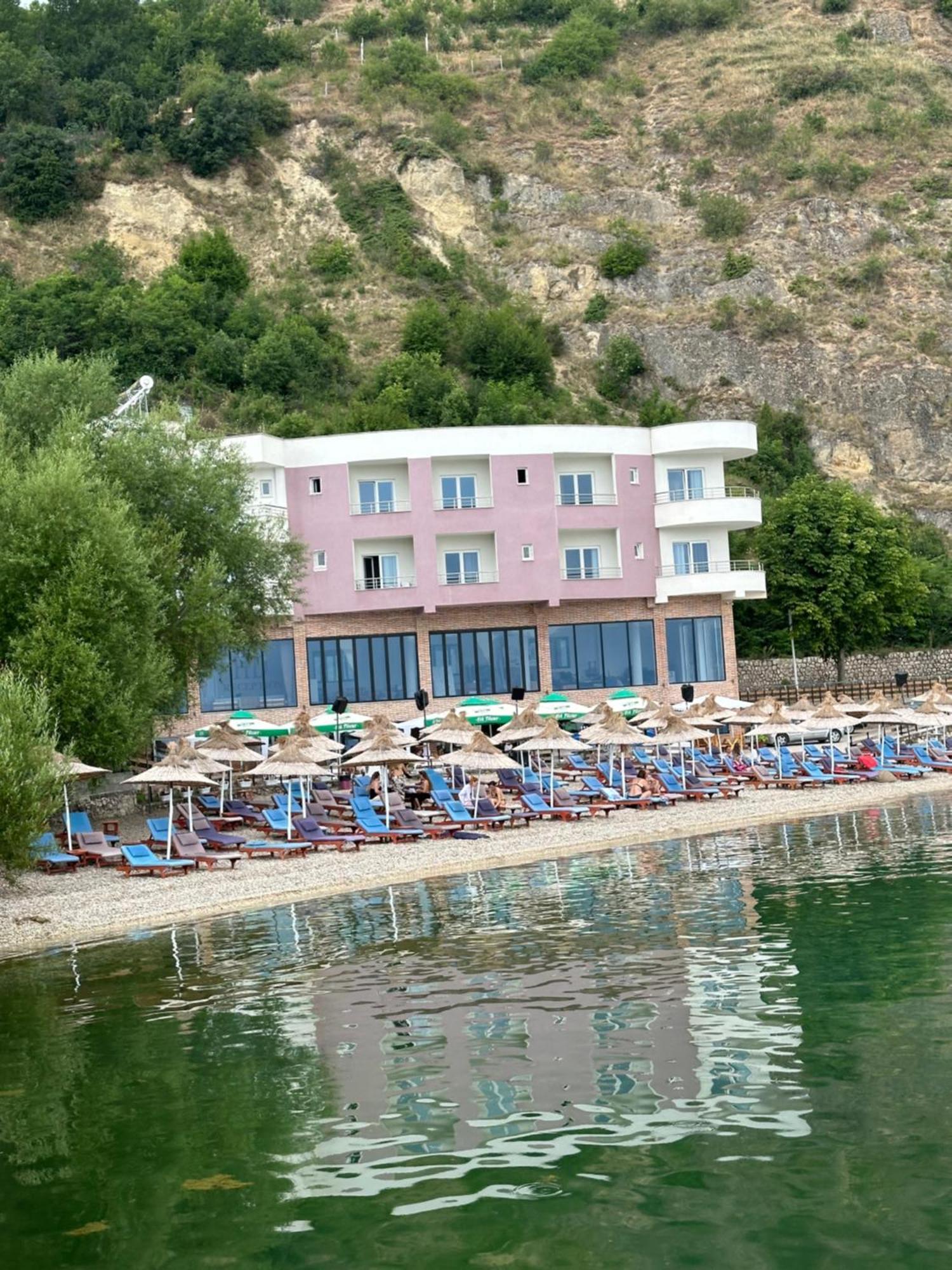 Hotel Demoli Pogradec Exteriér fotografie