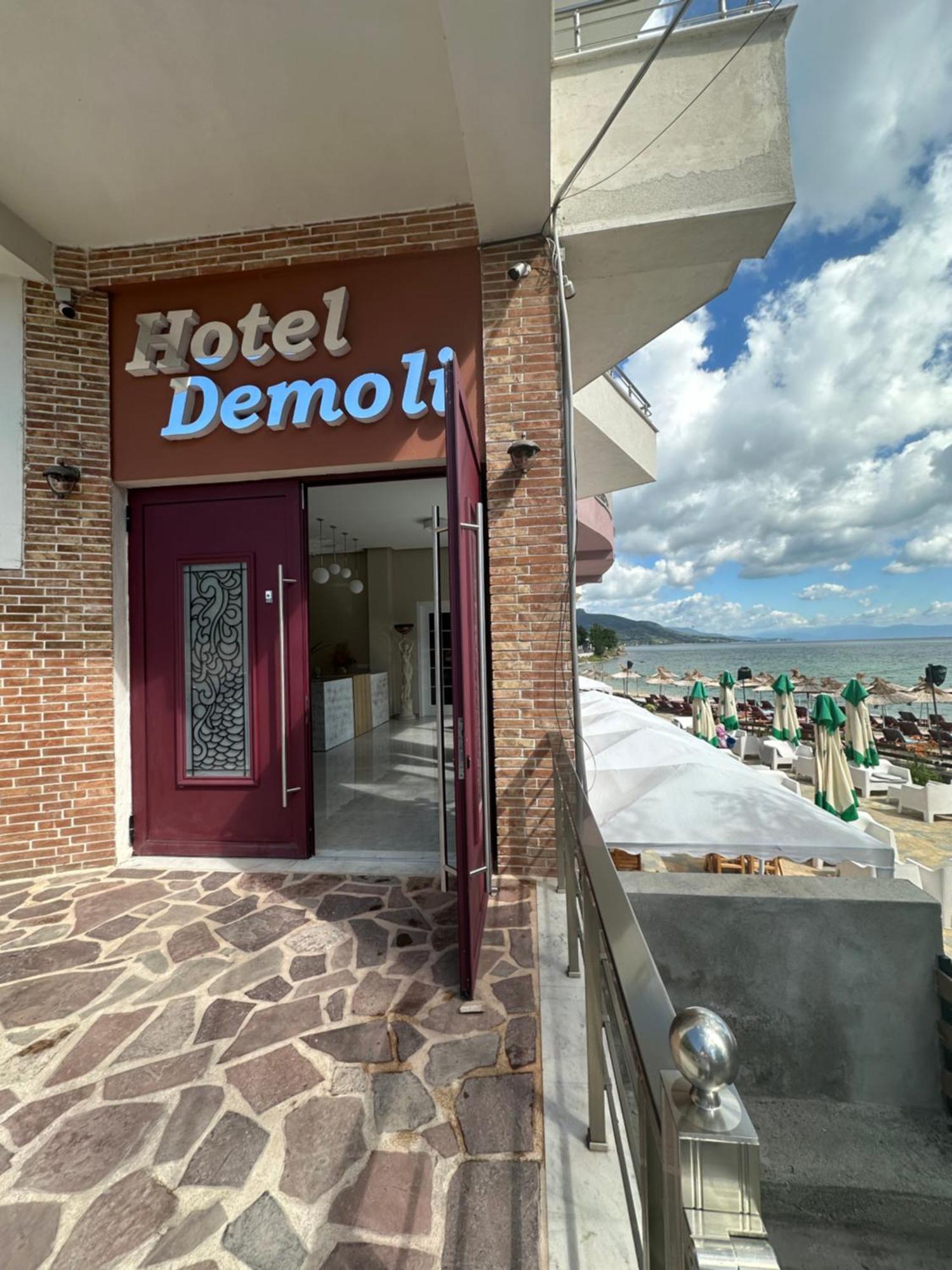 Hotel Demoli Pogradec Exteriér fotografie